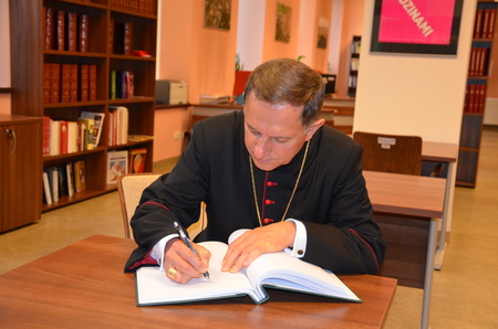 Wizyta arcybiskupa Mieczysława Mokrzyckiego